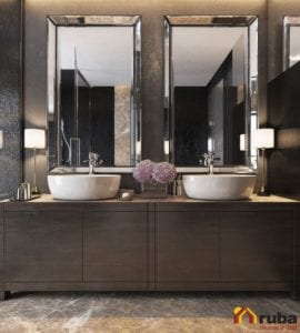 37 Ideas de decoración para baños dobles