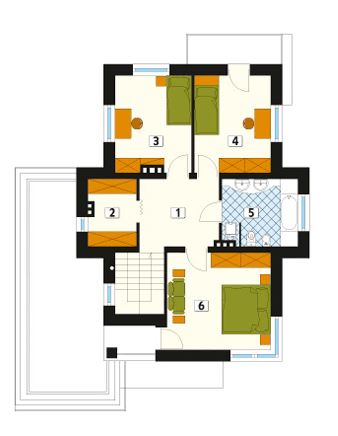 Planos de casas de 12×14m