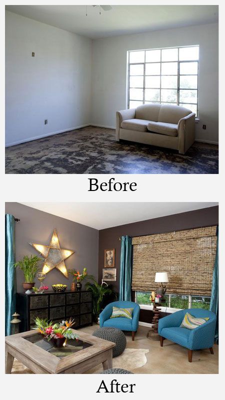 Antes y Después de la Remodelación de una Casa pequeña