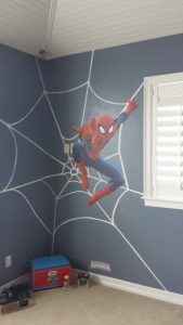 Habitaciones infantiles de Spider man