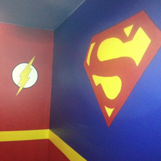 Habitaciones infantiles de Superman