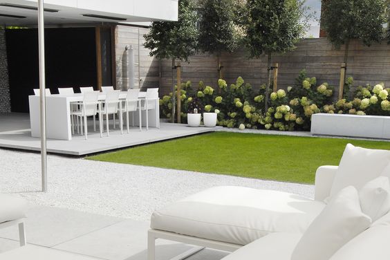 Jardines modernos minimalistas