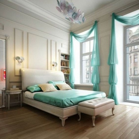 Dormitorios en Color Turquesa | Curso de Decoracion de interiores