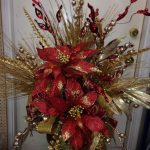 Decoración navideña 2017 rojo con dorado