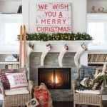 Ideas para decorar chimeneas esta navidad 2017 - 2018 (17)