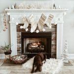 Ideas para decorar chimeneas esta navidad 2017 - 2018 (18)