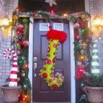 Ideas para decorar la entrada de tu casa esta navidad 2017 - 2018 (17)