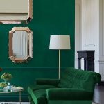 Interiores color verde arcadia o esmeralda