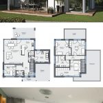 planos de casas de dos pisos modernas