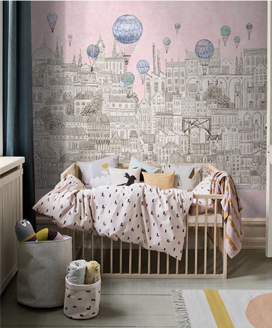 tendencia en colores para pintar cuartos de bebes