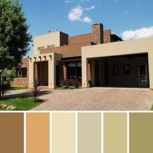 Combinaciones de colores para exteriores